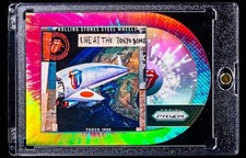 The Rolling Stones RARE LIVE AT TOKYO DOME TIE DYE DIE CUT CARD /49 picture