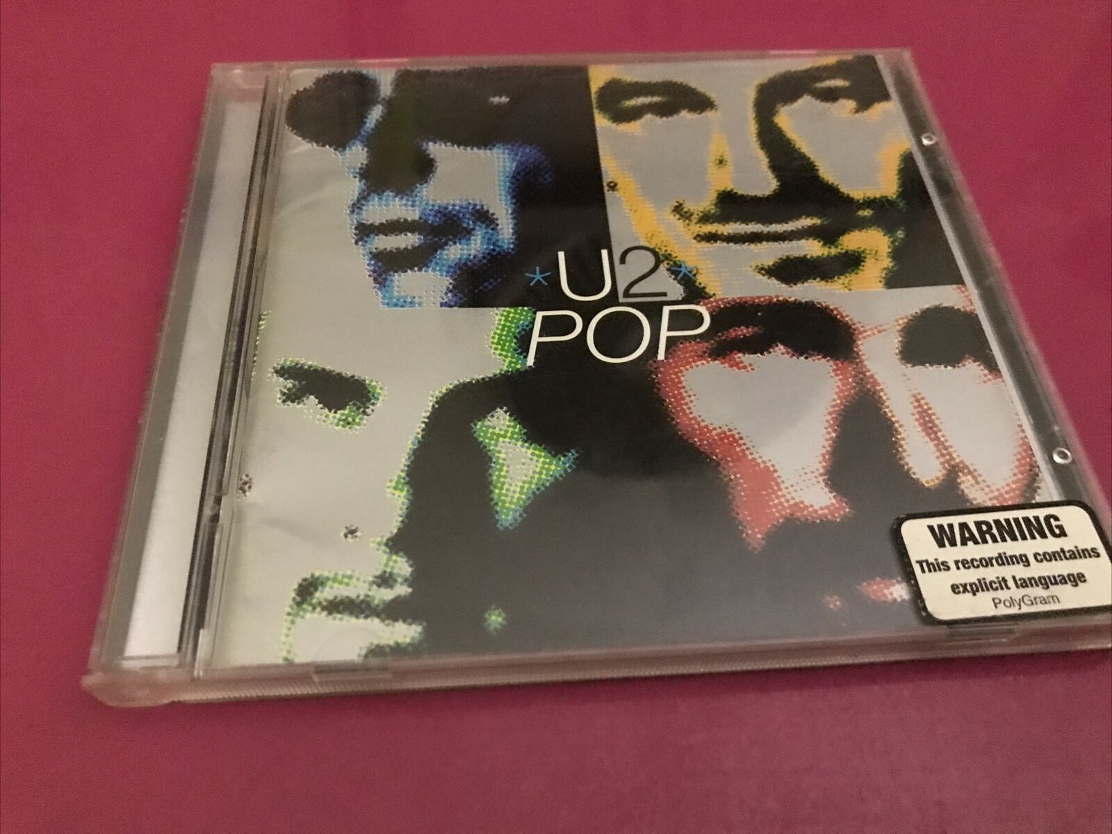 U2 Pop CD Discotheque Staring At The Sun Gone Miami Mofo  Last Night On Earth