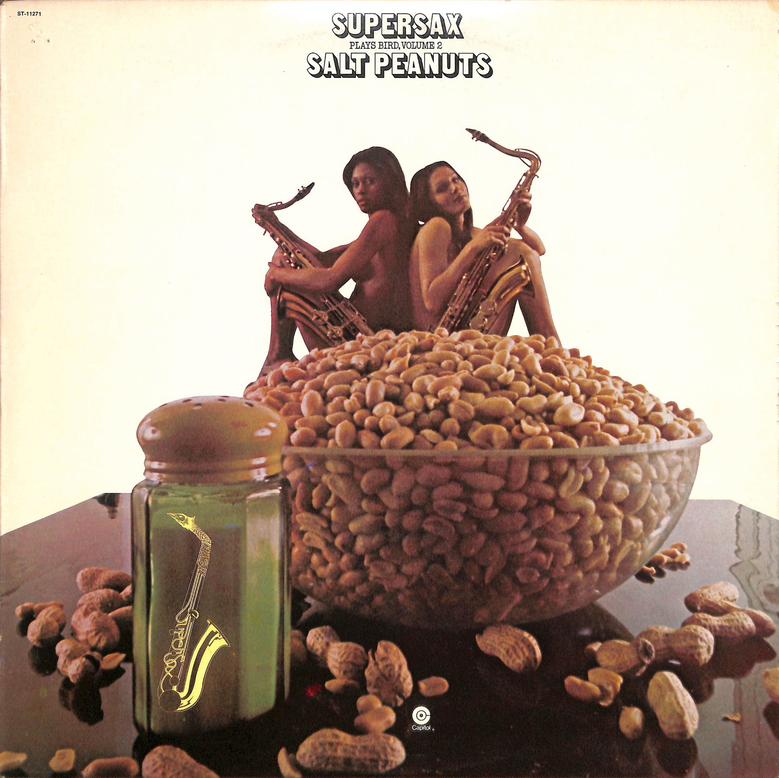 LP Supersax – Salt Peanuts -Capitol Records – ST-11271 US 1974 JAZZ
