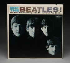 Vintage 1964 Meet The Beatles Mono LP T-2047 IAM Scranton Pressing Vinyl Album picture