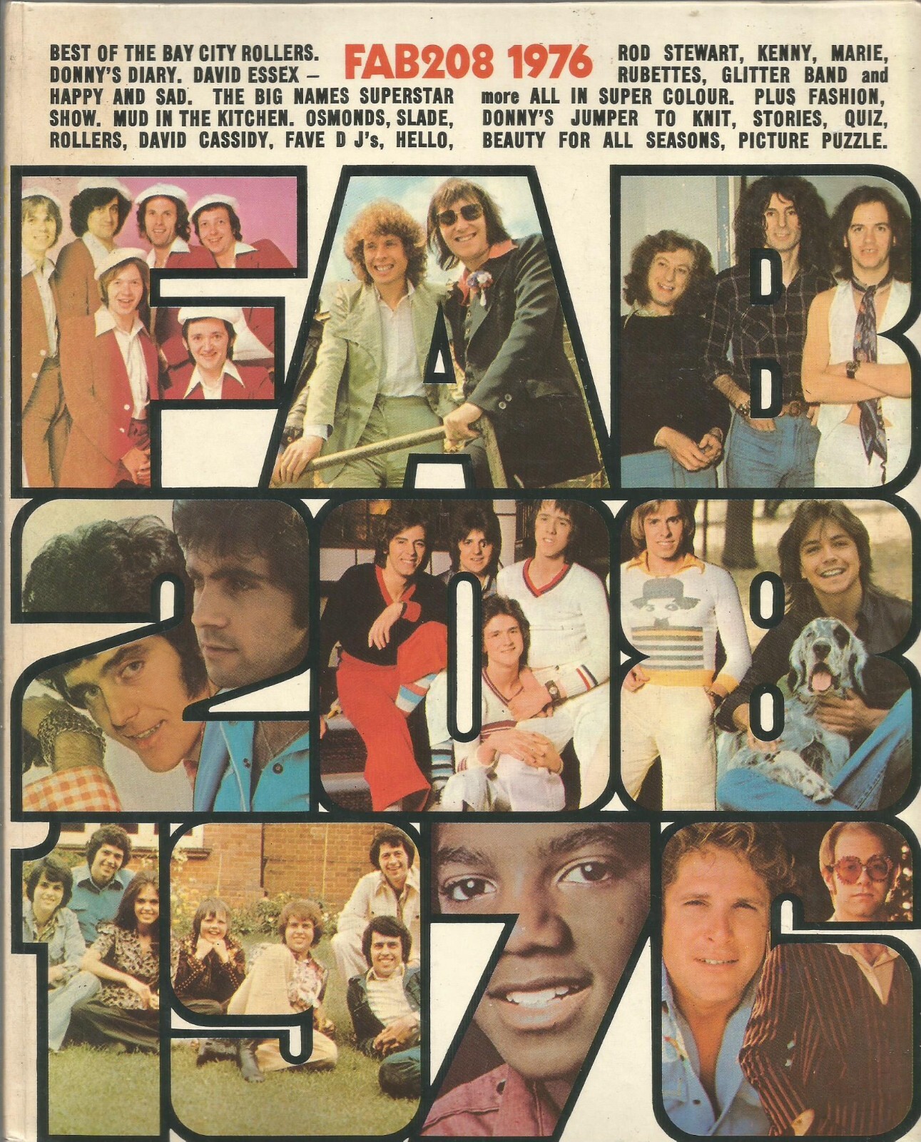 Various Artists - FAB208 Annual 1976  (Osmonds, Mud, David Essex etc)