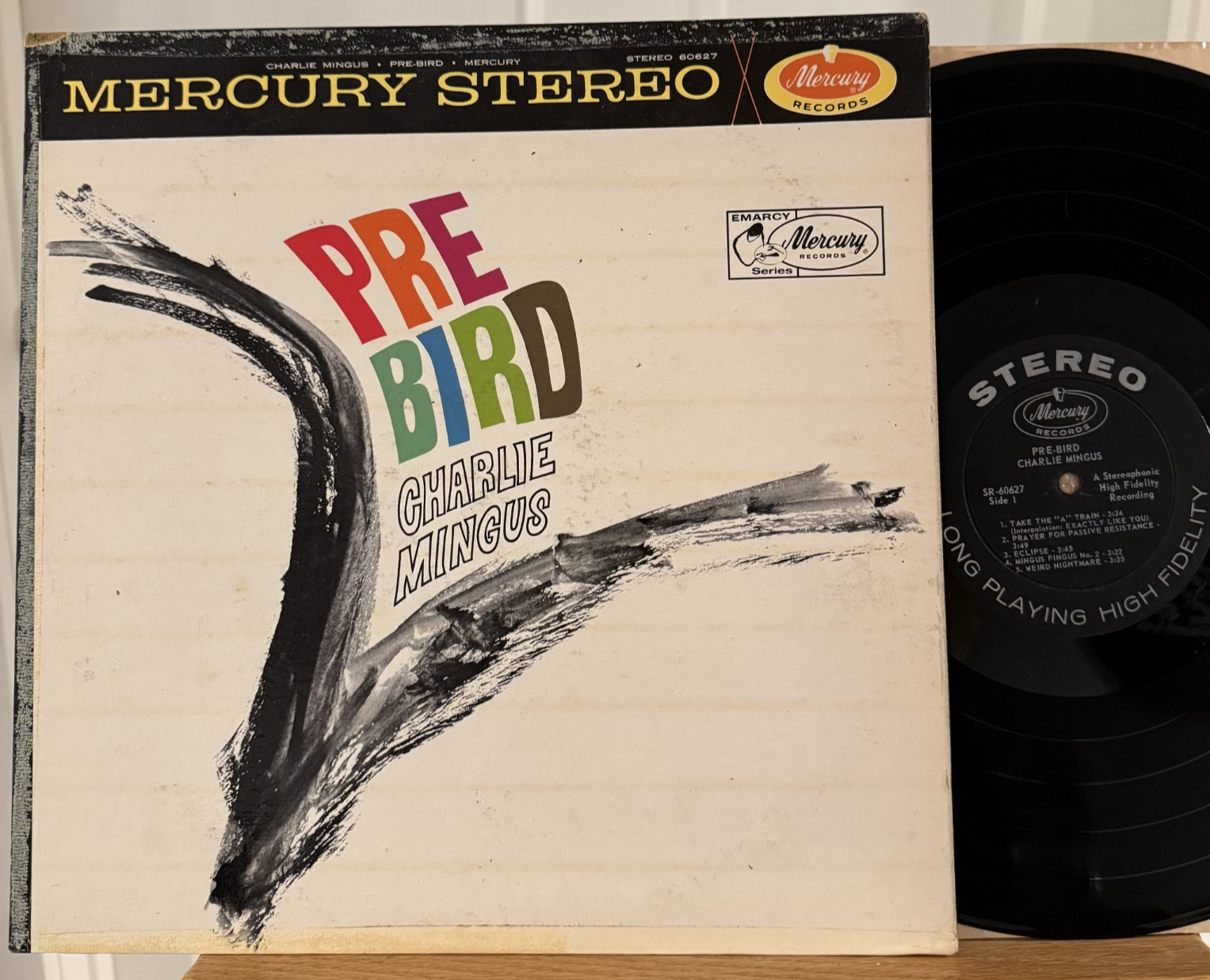 Charlie Charles Mingus Pre Bird Pre-Bird Vinyl LP Mercury SR 60627 1st Pressing