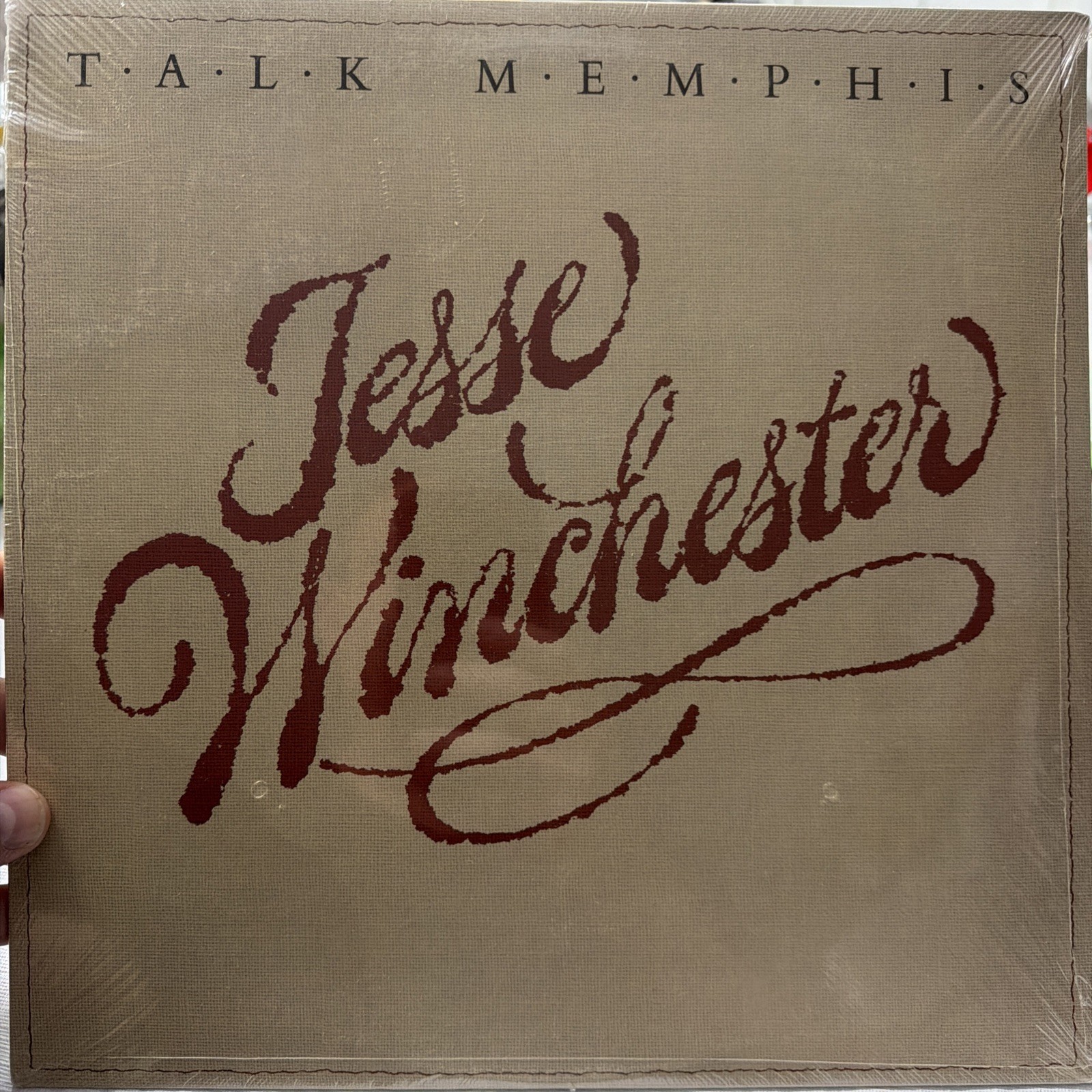 JESSE WINCHESTER ‎– Talk Memphis  1981 1st US issue LP SEALED  Willie Mitchell