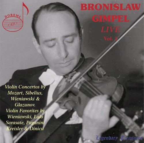 Bronislaw Gimpel - Bronislaw Gimpel Live 1 [New CD] 2 Pack