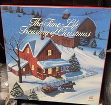 Vintage The Time-Life Treasury of Christmas 3 LP Vinyl Box Set 1986 STL-107 picture