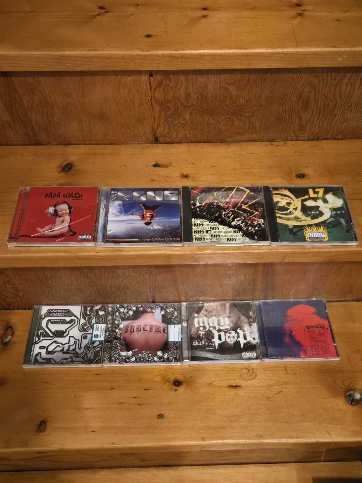 CD Lot Of 8: Alt Rock, Grunge, Metal Mix 