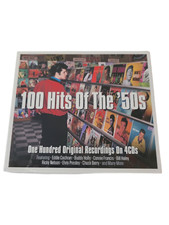 100 HITS OF THE 50S 4 Disc Set BRAND NEW/SEALED 2016 NOT NOW MUSIC Oldies picture