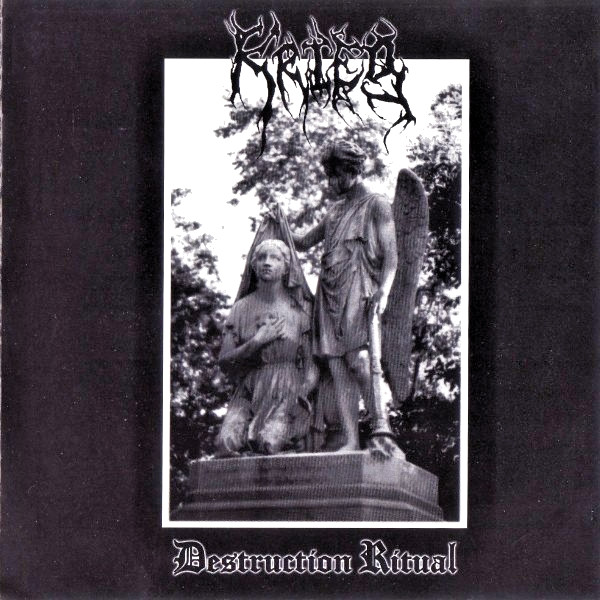 Krieg Destruction Ritual CD without need of gimmicks or nude sluts Black Metal