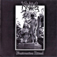 Krieg Destruction Ritual CD without need of gimmicks or nude sluts Black Metal picture