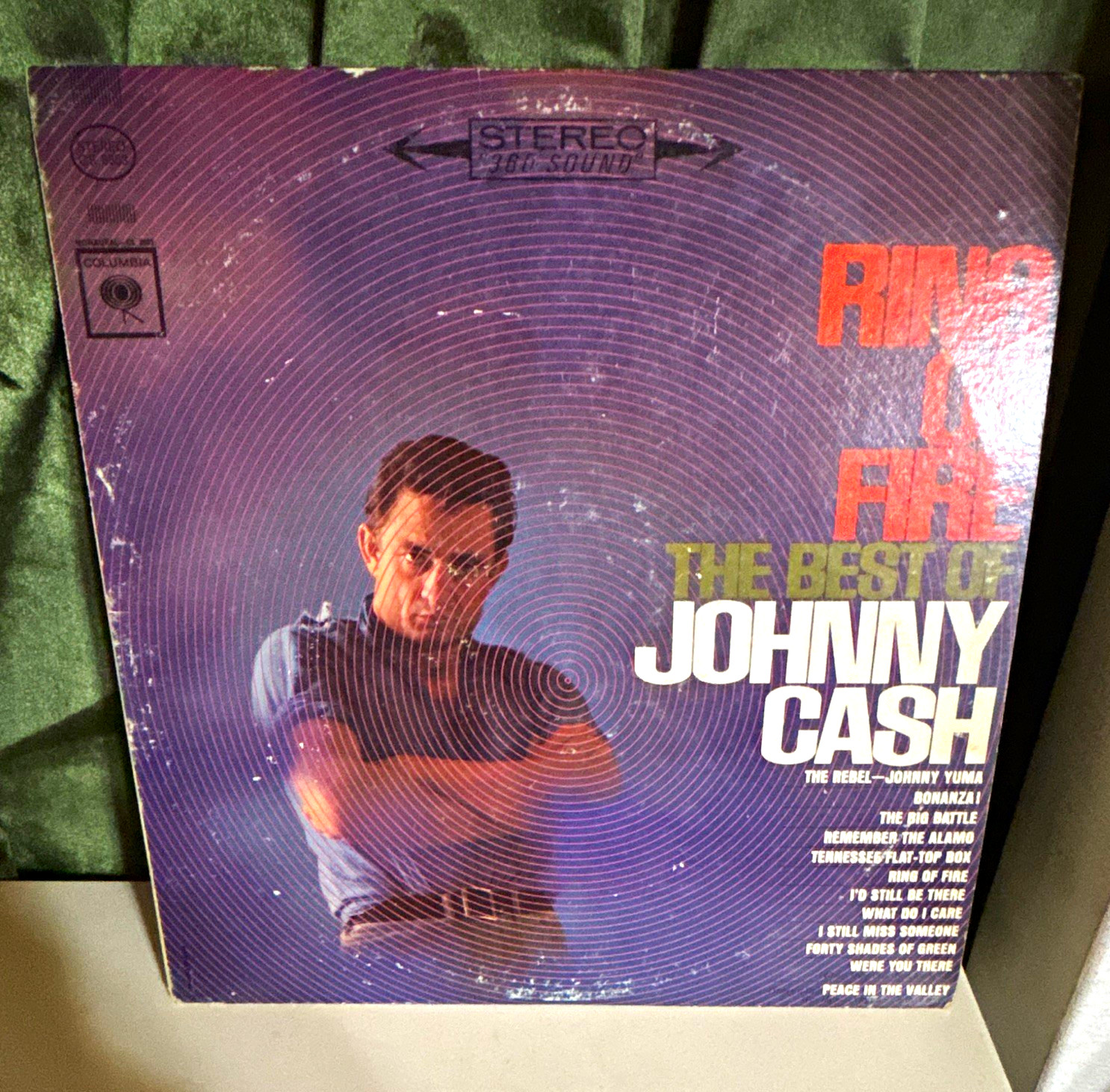 1963 Johnny Cash Ring of Fire Best Of 12\