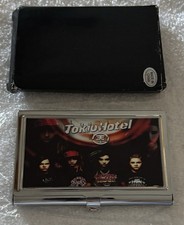 ~ Ex Rare New Tokio Hotel Metallic Business/ID/Credit Card Case/Holder Vintage ~ picture