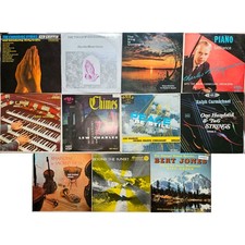 Vintage 11 LP Lot #AIW: Instrumental Christian Sacred Mostly VG or Better Vinyl picture