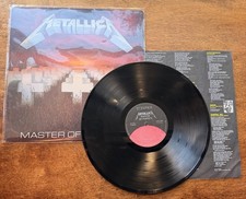 Metallica - Master Of Puppets Vinyl LP 60439-1 Original 1986 1st US Press picture