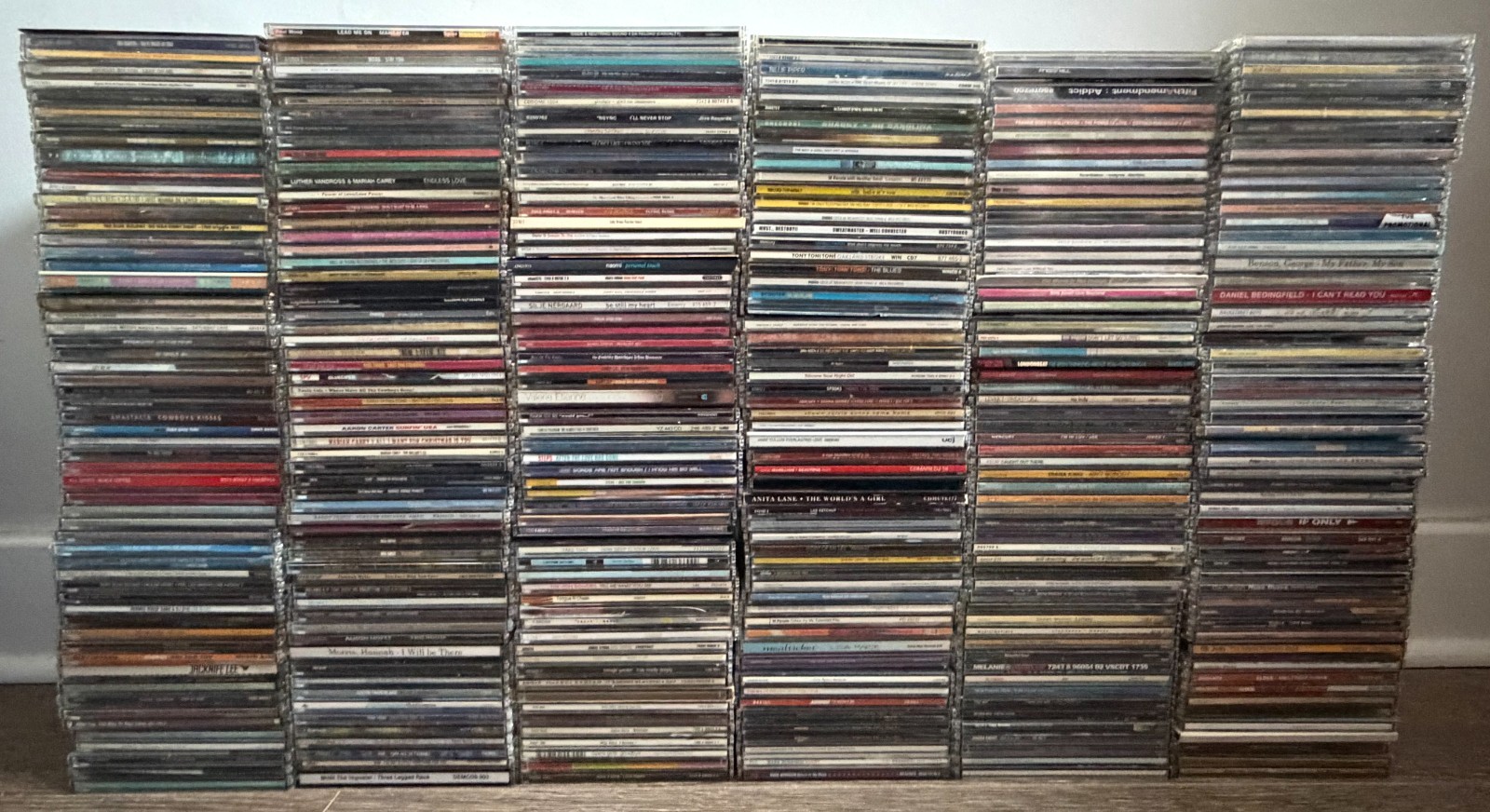 x100 Music CD Singles Collection Job Lot, Huge Selection of Music