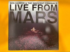Live from Mars (4xlp) by Harper, Ben (Record, 2001) Autographed picture