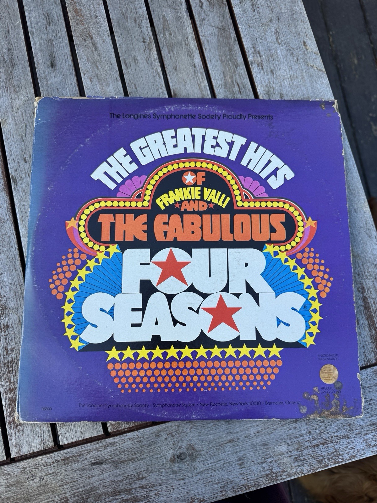 Frankie Valli & The Four Seasons - Greatest Hits 1974 - 4 LP Vinyl Record Album