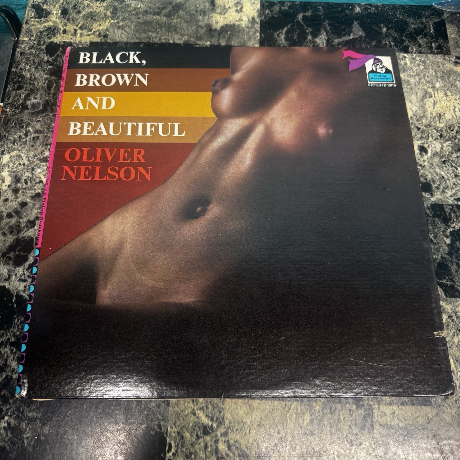 LP: Oliver Nelson,  Black, Brown And Beautiful, Flying Dutchman FD 10116, Reissu