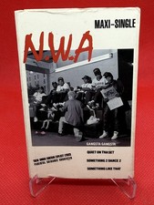 NWA Maxi-SIngle Cassette Street Side Gangsta Gangsta Radio Side Quiet on tha set picture