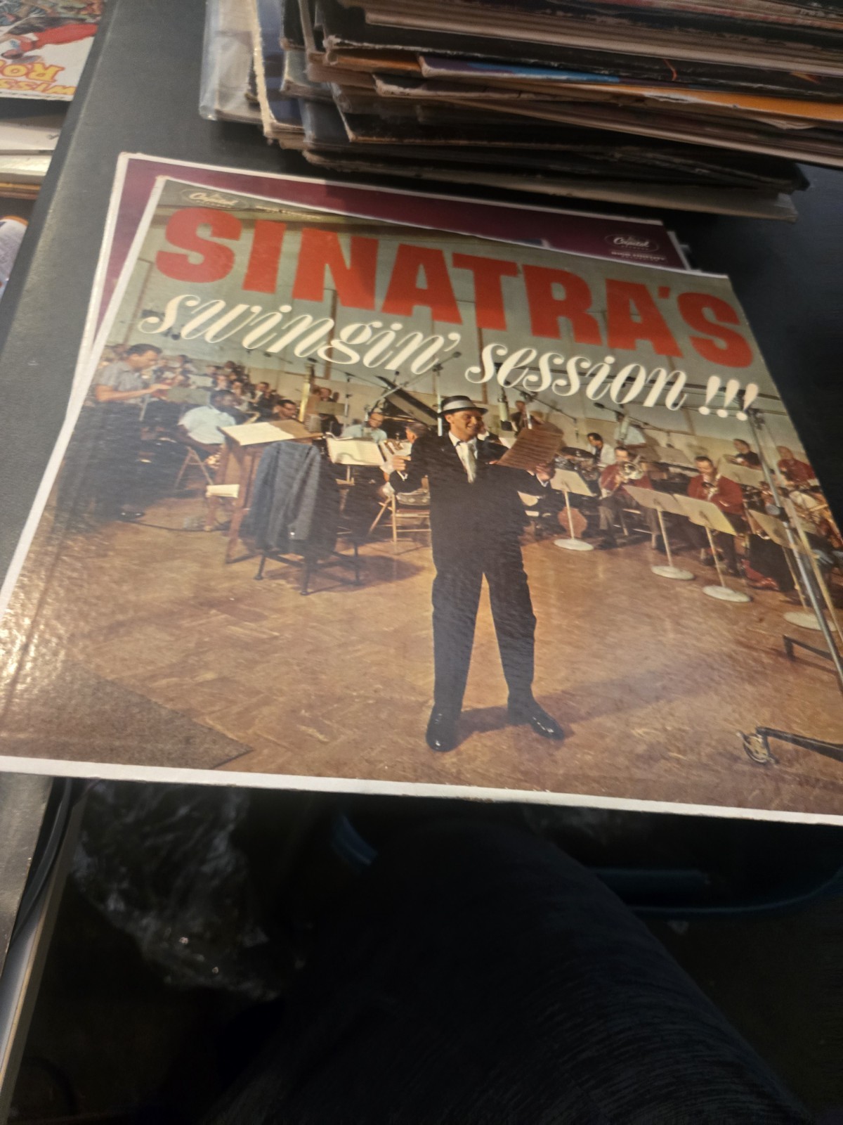 Frank Sinatra - Sinatra's Swingin' Session - Music Vinyl Record