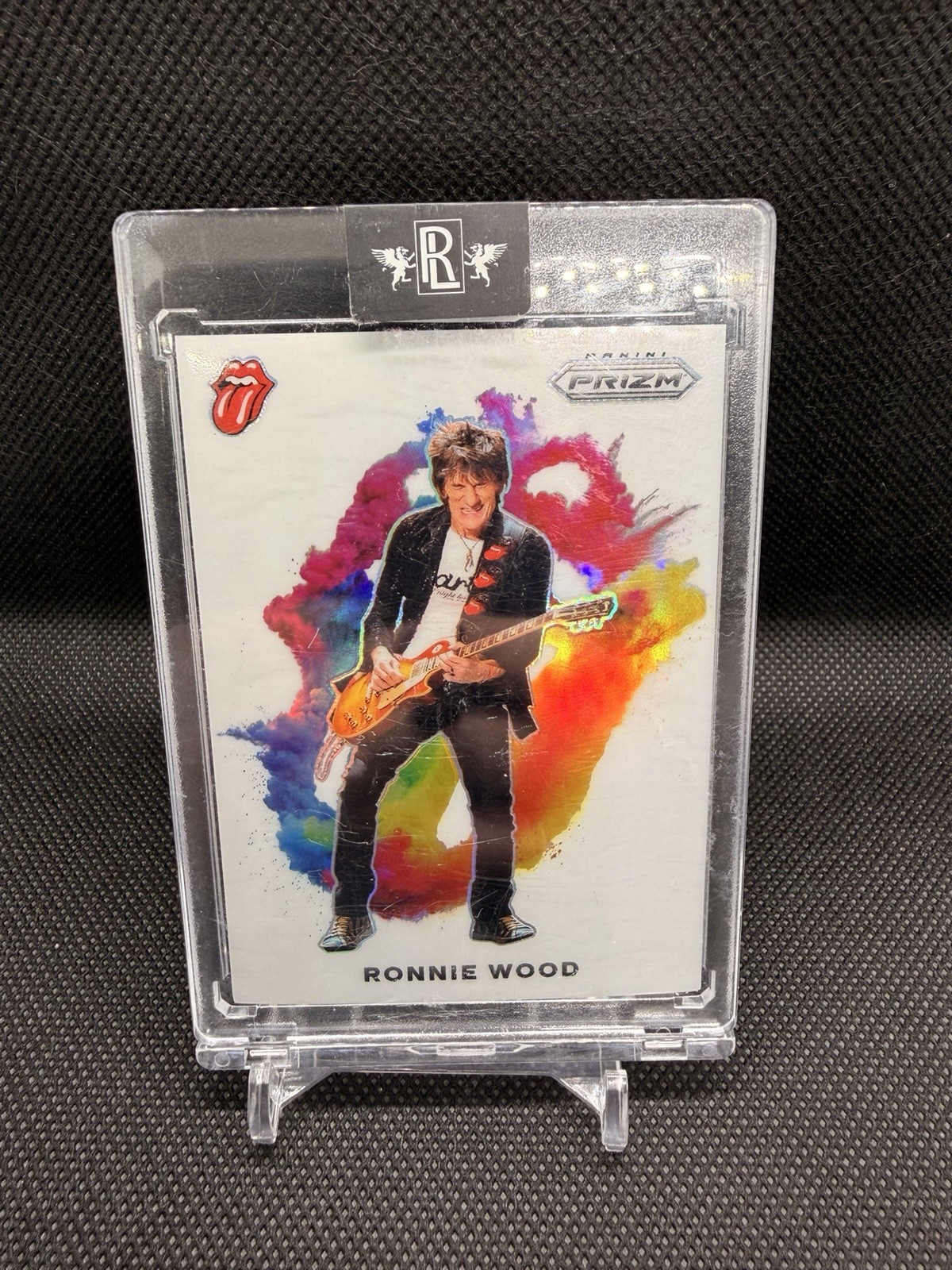 Panini Prizm The Rolling Stones Ronnie Wood Prizm Insert #3 2025 Card
