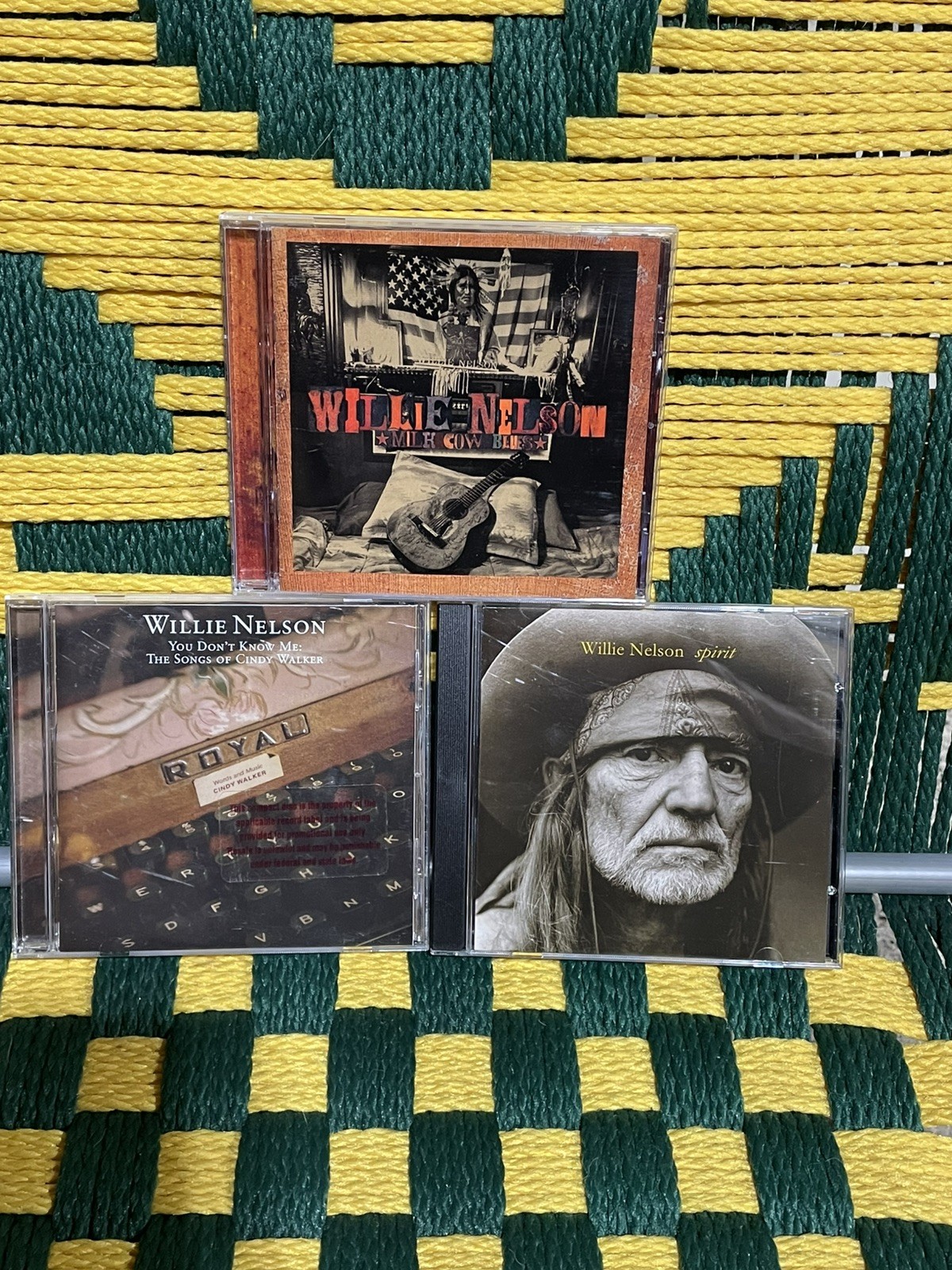 3 Willie Nelson CDs Legendary artist and music..great price