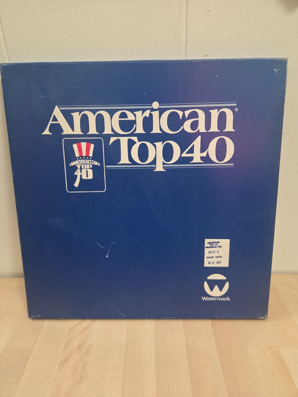 1980 CASEY KASEM American Top 40 Radio 4-LP Set 8/2/80 #803-5 MINT Vinyl...