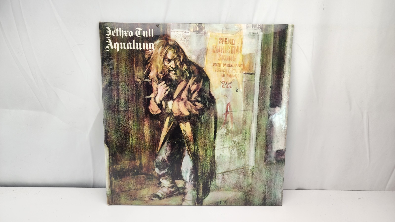 JETHRO TULL~VERY RARE SEALED GATEFOLD LP~AQUALUNG~1981 USA PRESS CUTOUTS~OOP