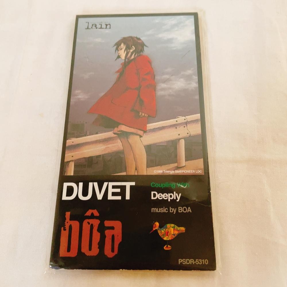 BOA DUVET serial experiments lain Anime theme song single CD DUVET 1998 Rare