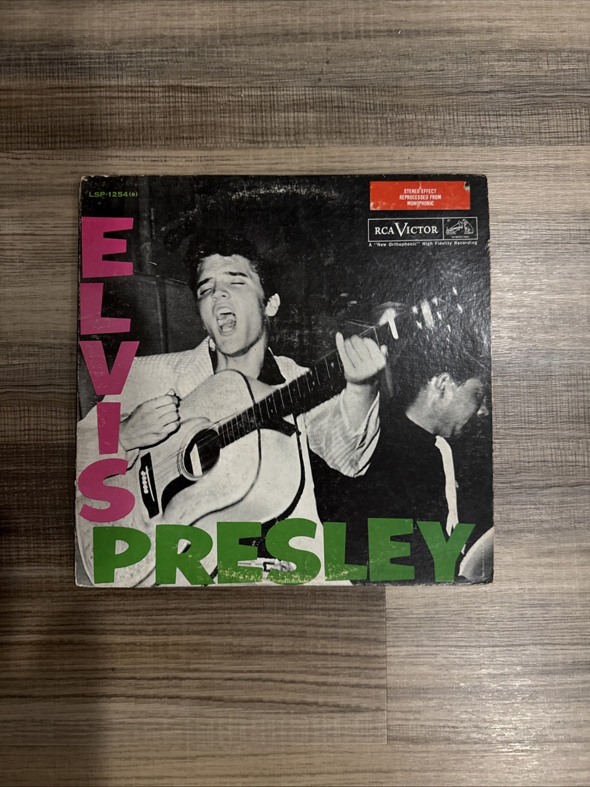 Elvis Presley Self Titled LP RCA LPM-1254 Monaural 1964 Mono Vinyl Debut Album