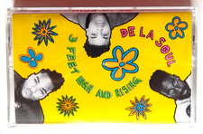 1989 TOMMY BOY DE LA SOUL 3 FEET HIGH & RISING CASSETTE TAPE SEALED OG PRESS RAP picture