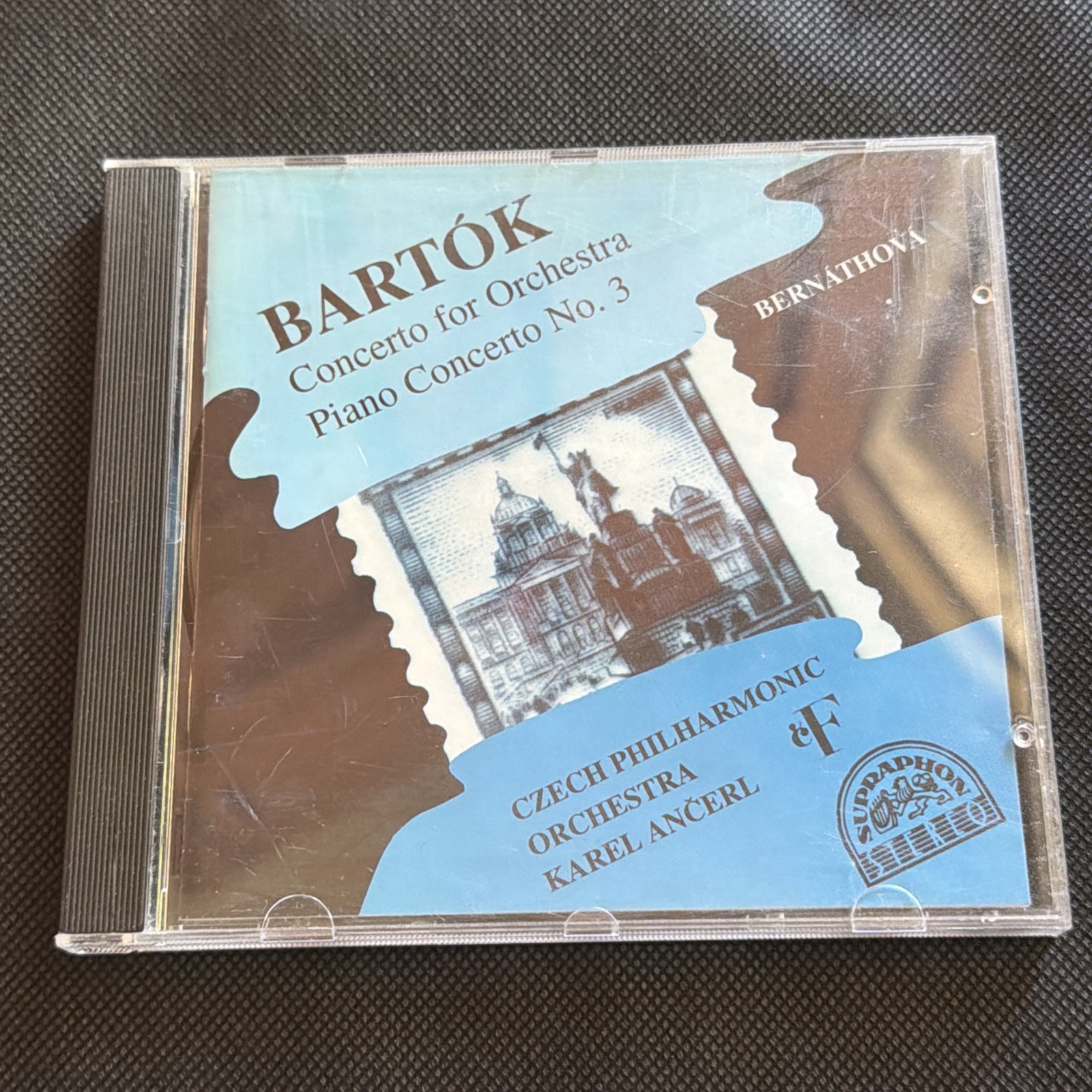 Bartok: Concerto for Orchestra - Piano Concerto No. 3 / Ancerl (CD, 1982)