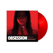 Obsession soundtrack by Rock Burwell LP record (red vinyl) picture