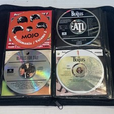 Binder W/ 36 Mostly The Beatles CDs Album Bundle Pre Owned Review Photos picture