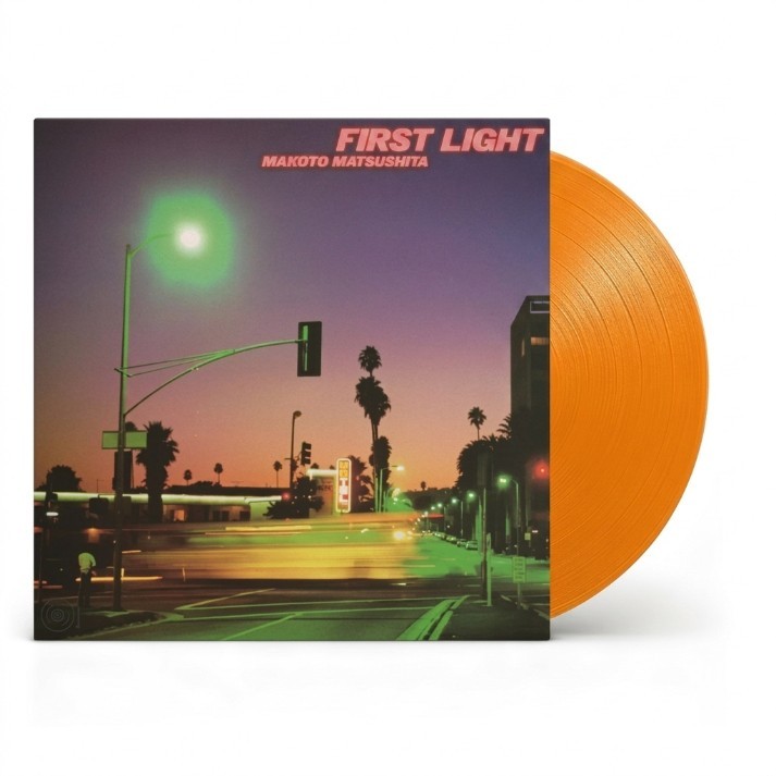 Makoto Matsushita - First Light  - Orange Vinyl LP  - Japan City Pop - NEW