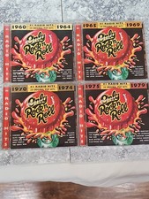 Only Rock 'N Roll 1960-1979: #1 Radio Hits by Various Artists  4 CD's Pop Rock picture