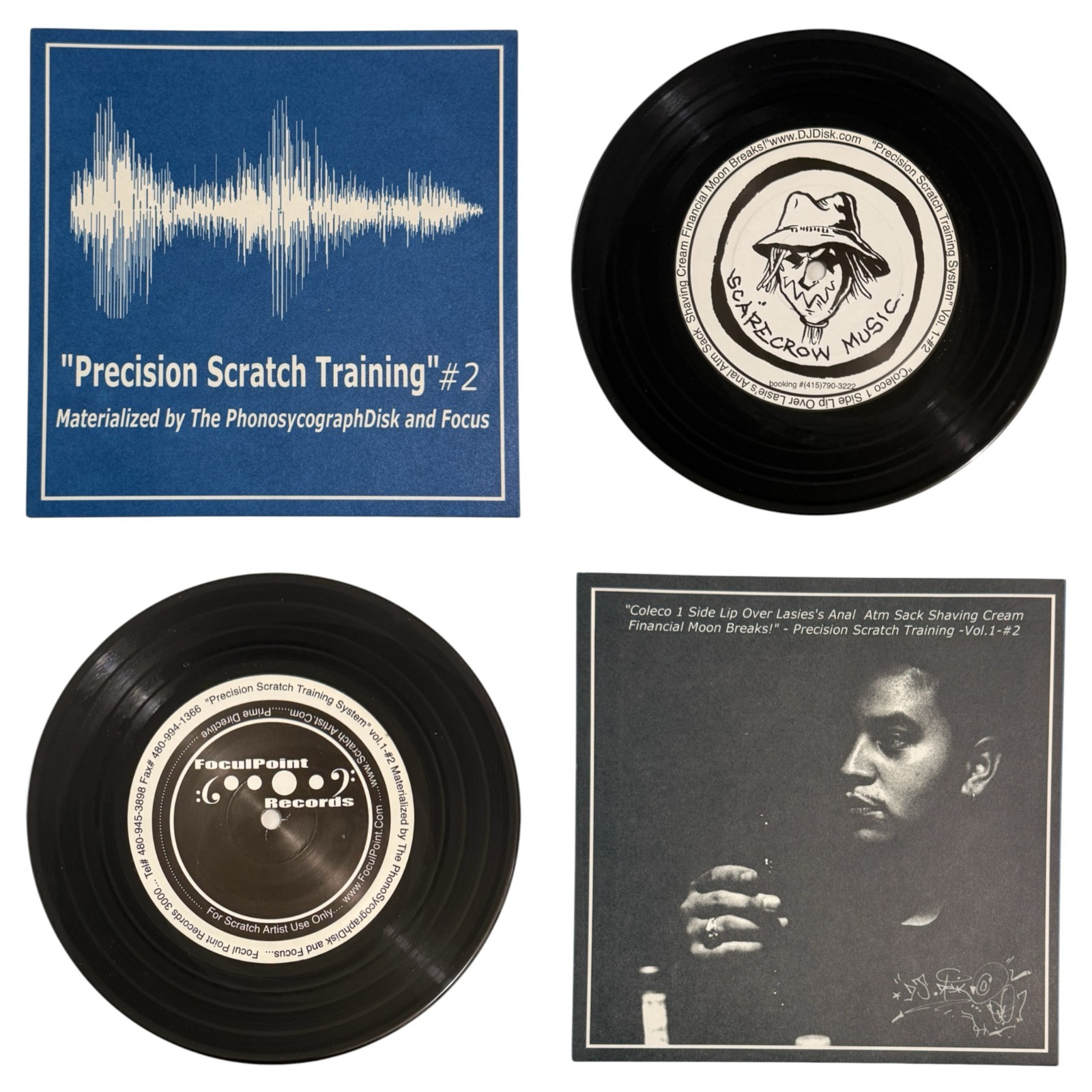 DJ Focus/PhonosycographDisk (DJ DISK) Vinyl 7