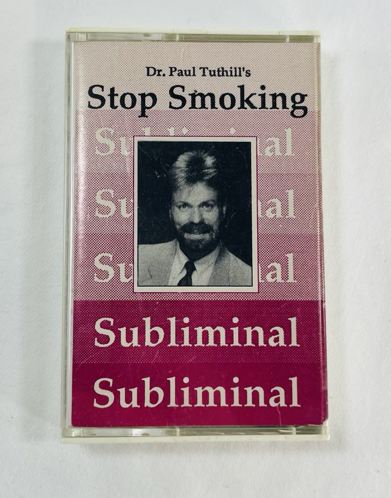 Stop Smoking Cassette Subliminal Dr Paul Tuthill 1987