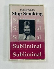 Stop Smoking Cassette Subliminal Dr Paul Tuthill 1987 picture
