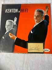 SIGNED Stan Kenton – Kenton In Hi Fi LP Vinyl 1956 VG picture