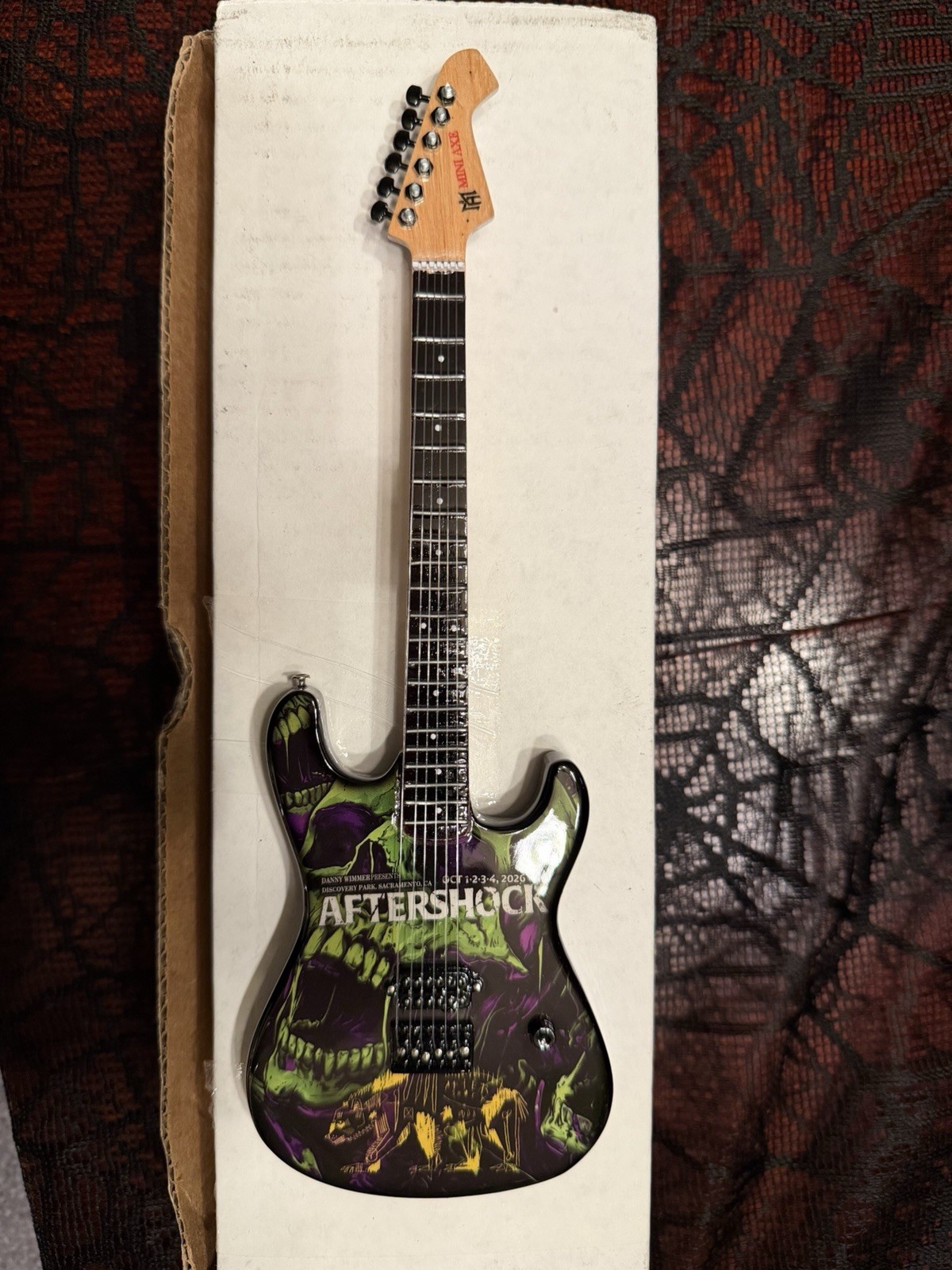 Aftershock Festival 2026 Mini Guitar w/ Stand Sacramento Hotel Package Exclusive