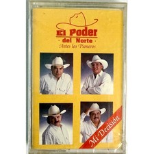 El Poder del Norte Mi Decision Cassette Tape Disa 506 Factory Sealed Norteño picture