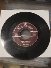 JACKIE WILSON - LONELY TEARDROPS / IM T H E BLUE OF THE EVENING 45 RECORD picture