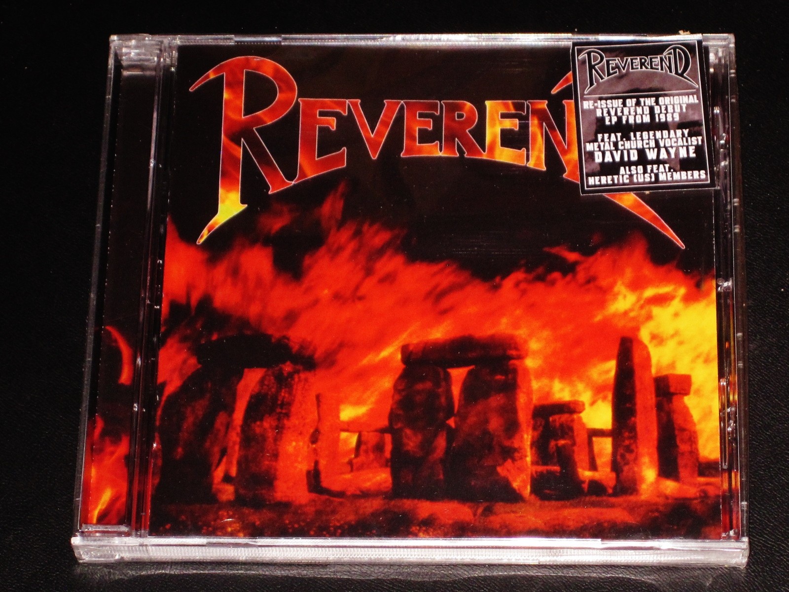 Reverend: S/T Self Titled Same CD 2026 Reissue VIC Records EU VIC401CD JC NEW