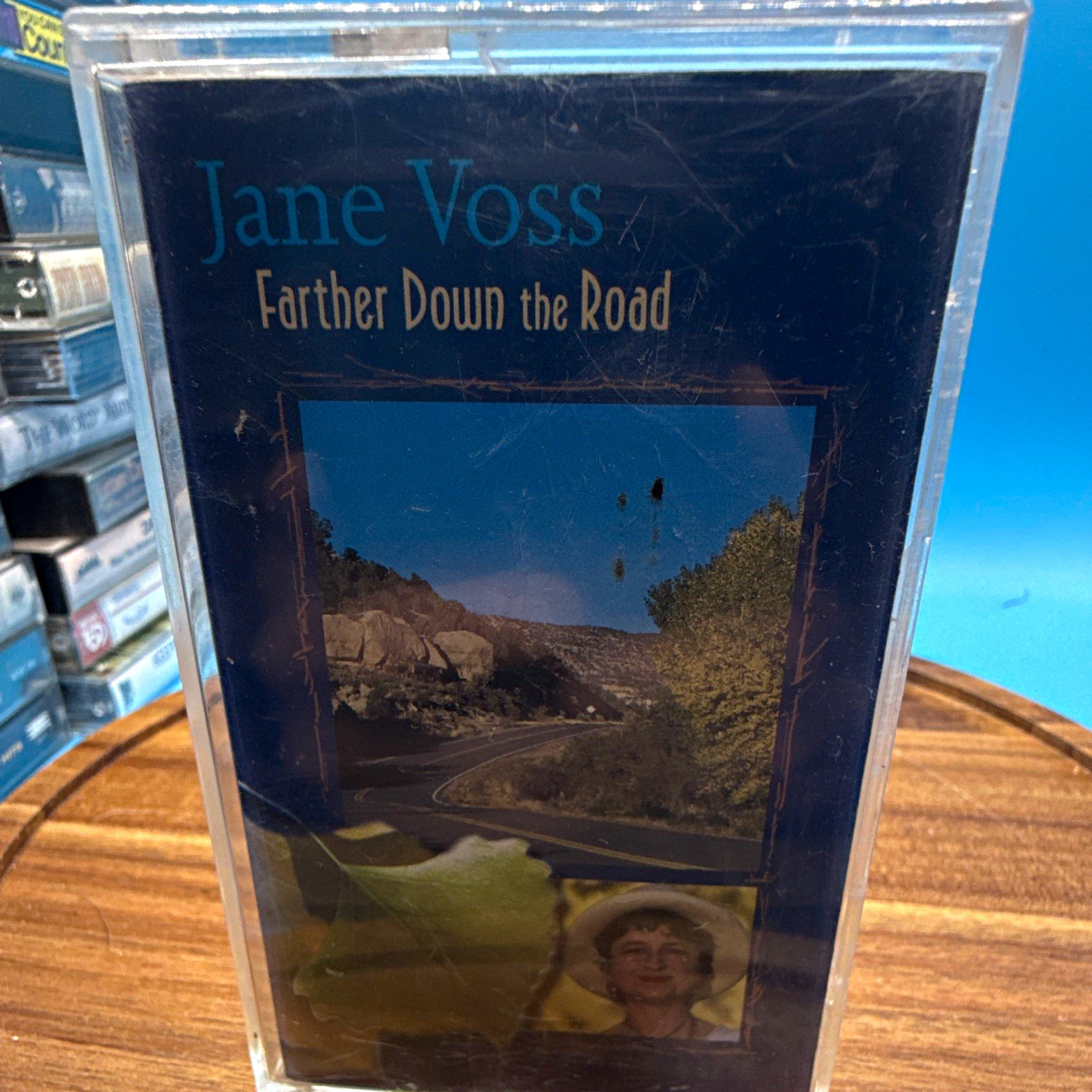 Jane Voss Farther Down the Road Folk Cassette 1999 Ripple Ripple 004 Dolby B