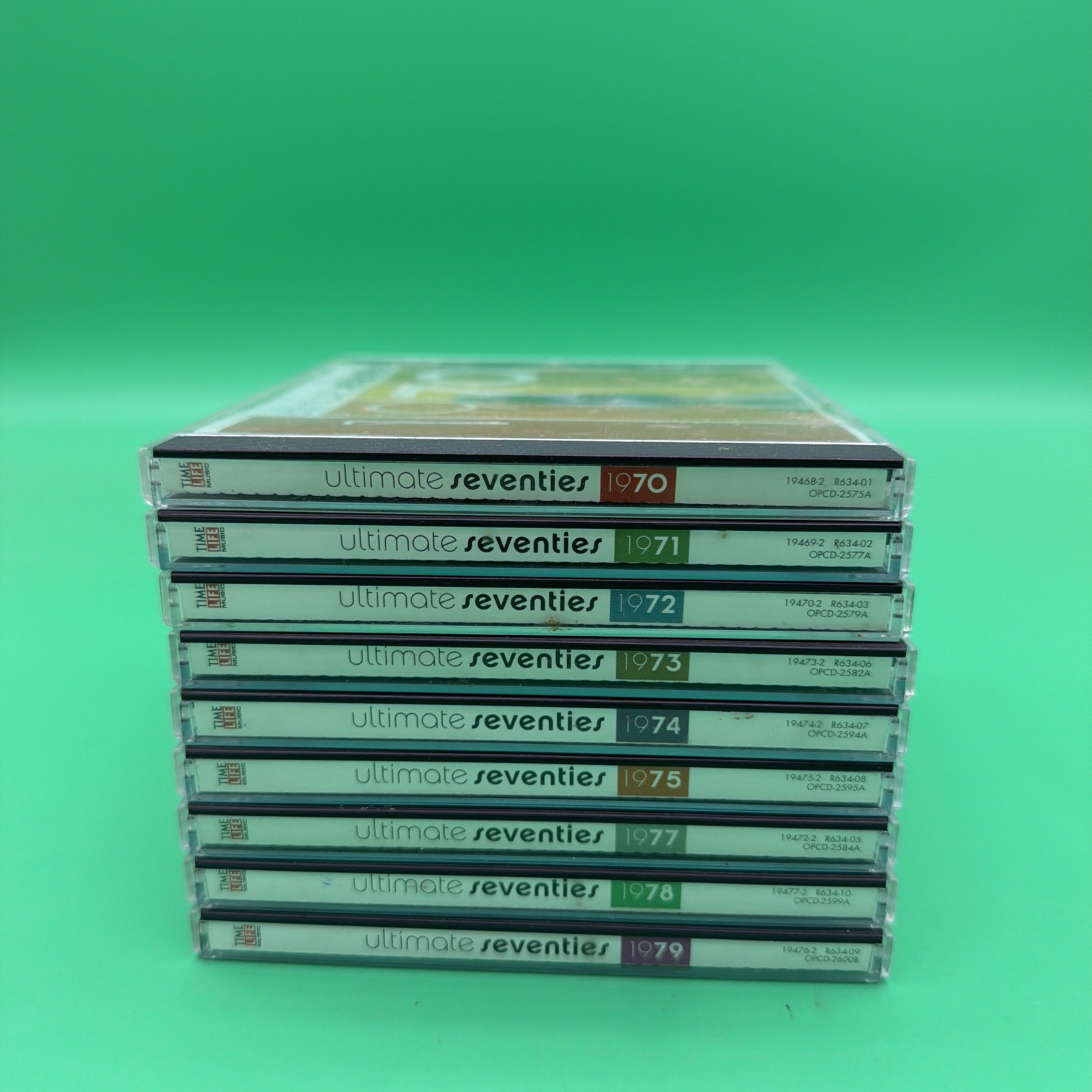 Time-Life Ultimate Seventies CD Collection 1970 - 1975 & 1977 - 1979 (178 Songs)