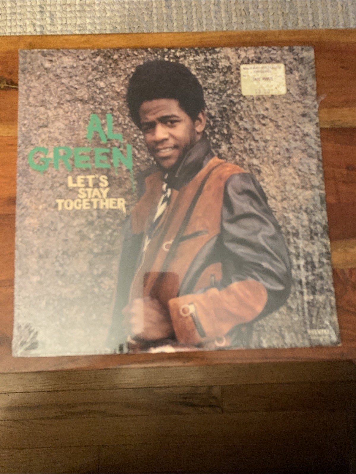 AL GREEN Let’s Stay Together Vinyl LP Record Album 1972 Hi Shrink Inner VG+/EX-