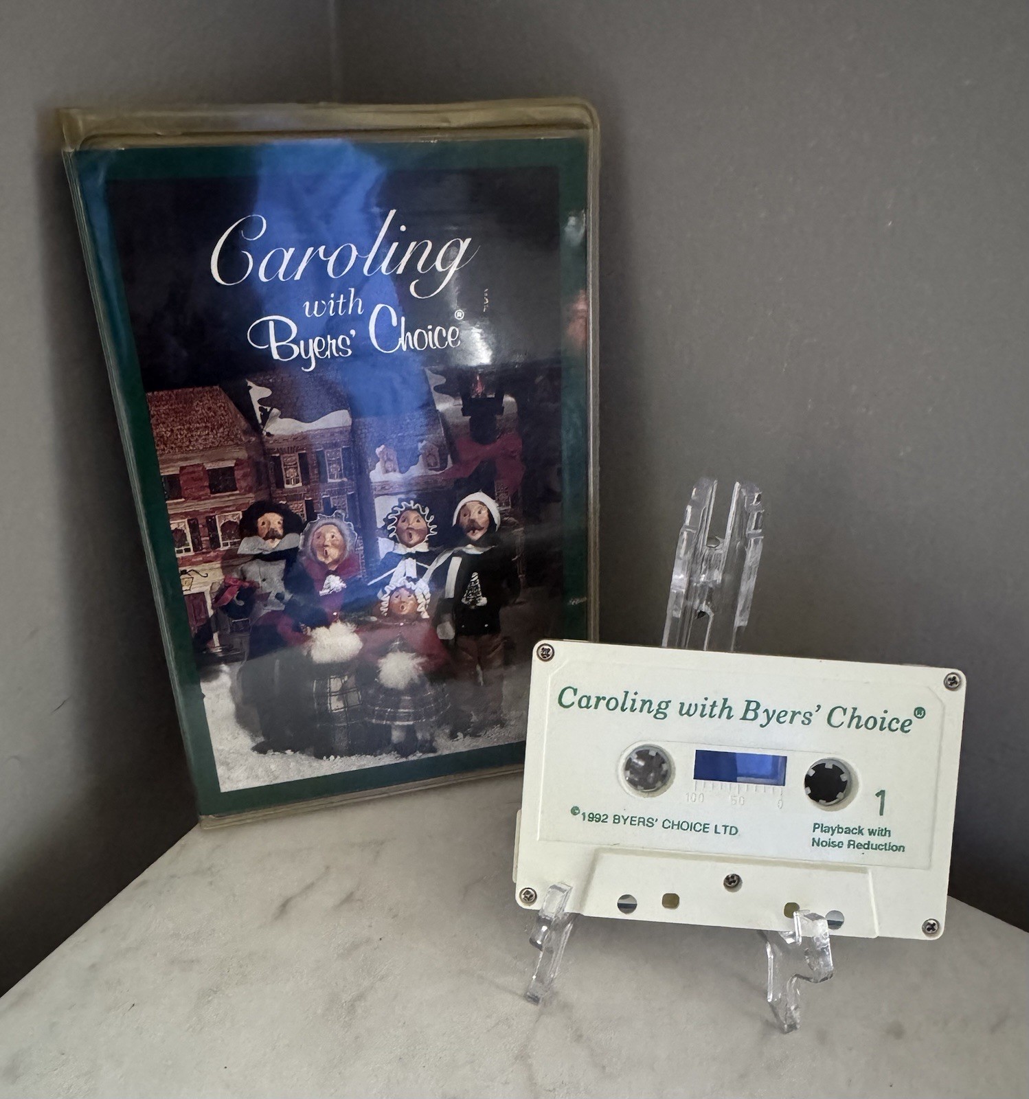 Vintage 90’s Y2K CHRISTMAS Caroling BYERS CHOICE 1992 RARE Cassette TAPE 🔥🔥