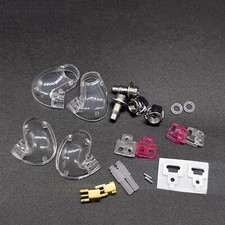 For SHURE SE846 Shell Clear Black Left Right Repair Replacement House Cover Part picture