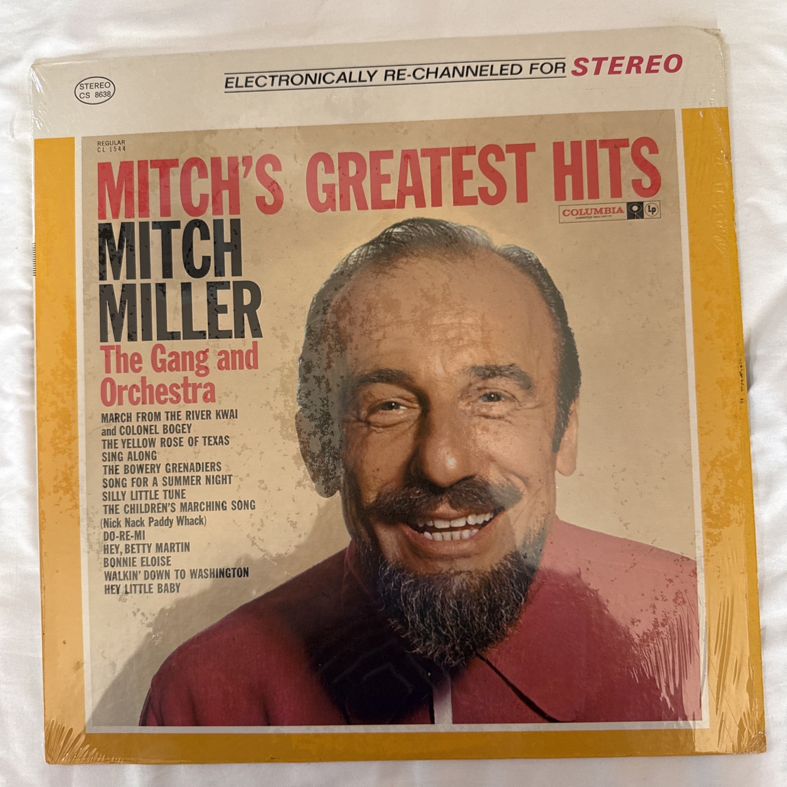 MITCH MILLER - MITCH’S GREATEST HITS - VINTAGE VINYL LP Columbia Records CS 8638