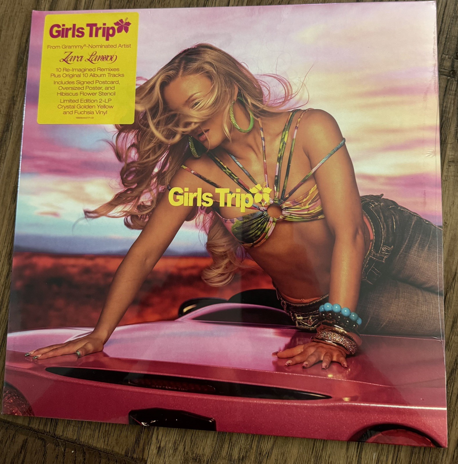 Zara Larsson Midnight Sun Girls Trip Signed Vinyl 2LP